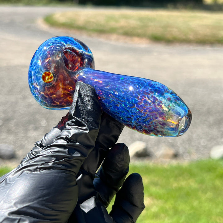 Space Dust Glass Pipe - Large Glass Pipe Tako Glass   