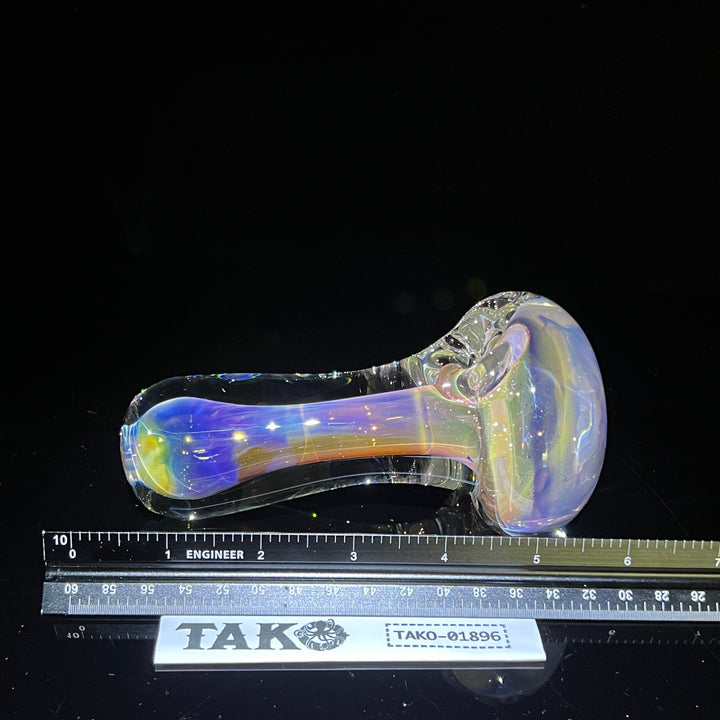 Egyptian Glass Gold Fume Pipe Glass Pipe Tako Glass   
