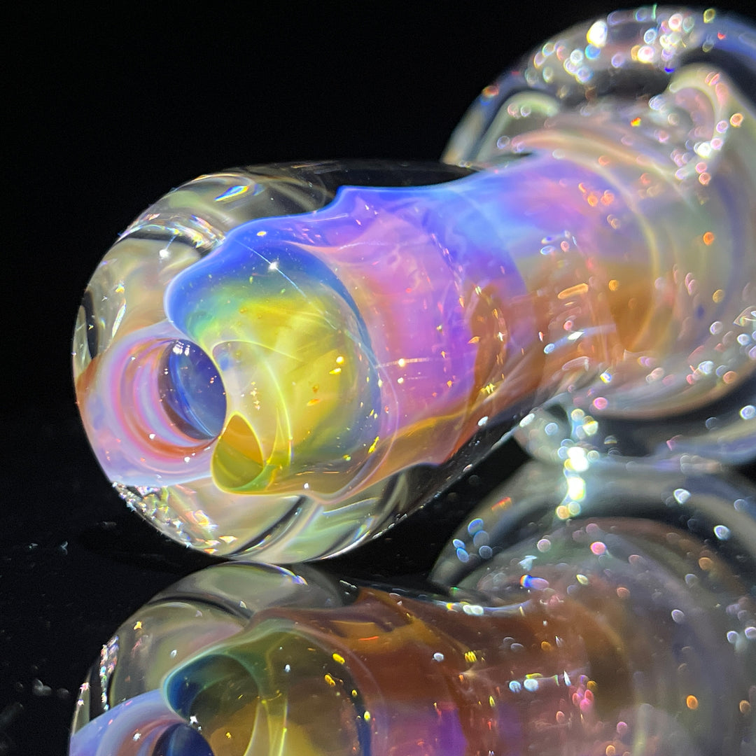 Egyptian Glass Gold Fume Pipe Glass Pipe Tako Glass   