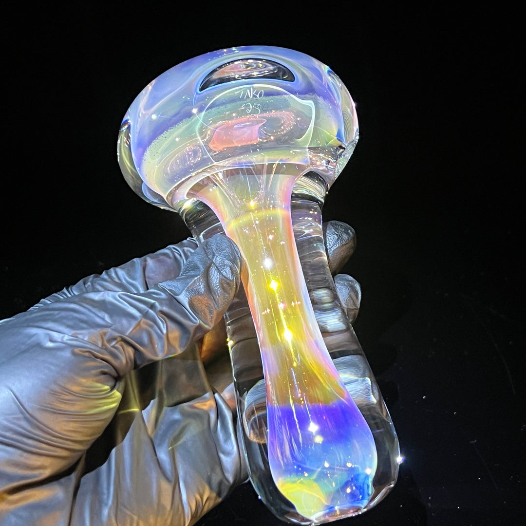Egyptian Glass Gold Fume Pipe Glass Pipe Tako Glass   