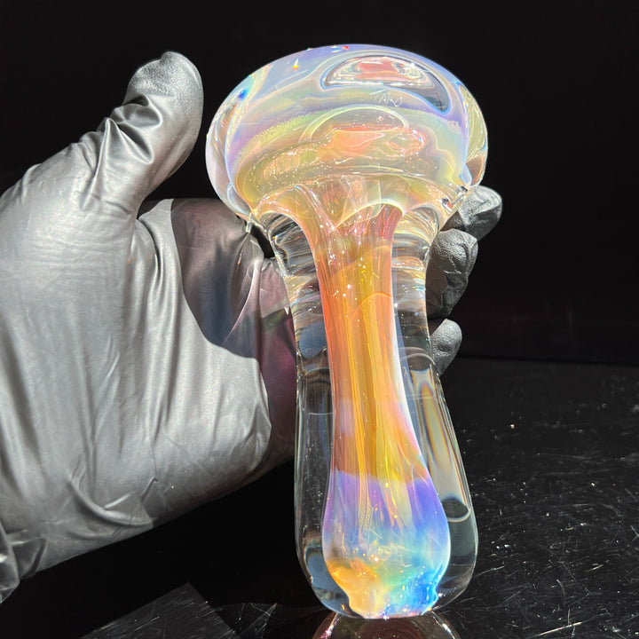 Egyptian Glass Gold Fume Pipe Glass Pipe Tako Glass   