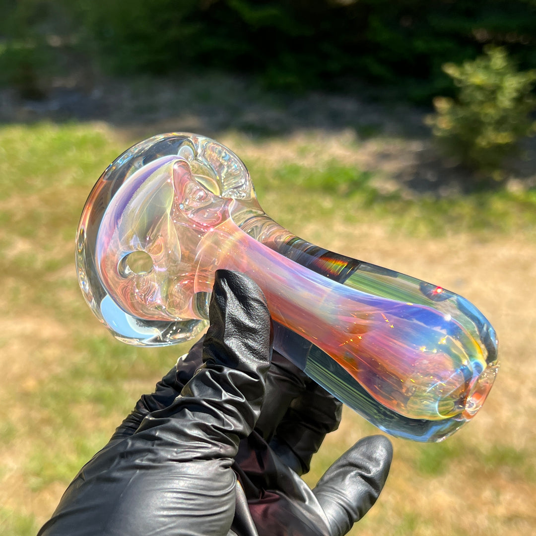 Egyptian Glass Gold Fume Pipe Glass Pipe Tako Glass   