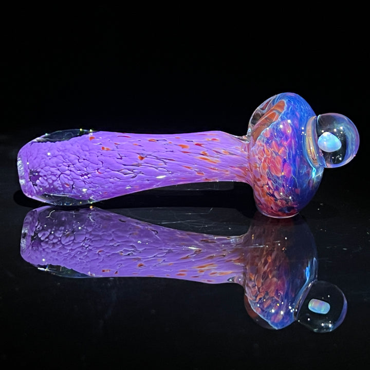 Purple Magic Opal Marble Pipe Glass Pipe Beezy Glass   