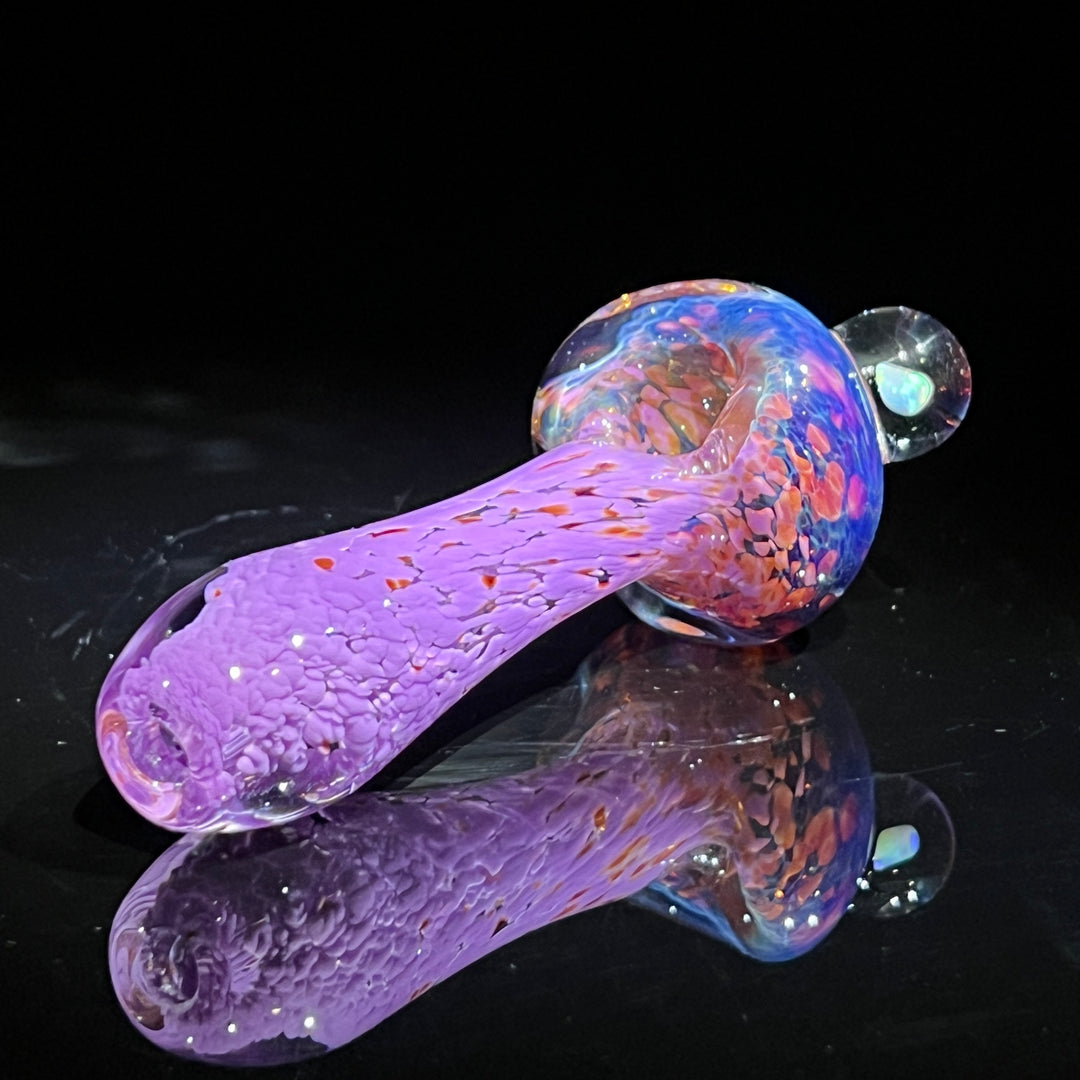 Purple Magic Opal Marble Pipe Glass Pipe Beezy Glass   