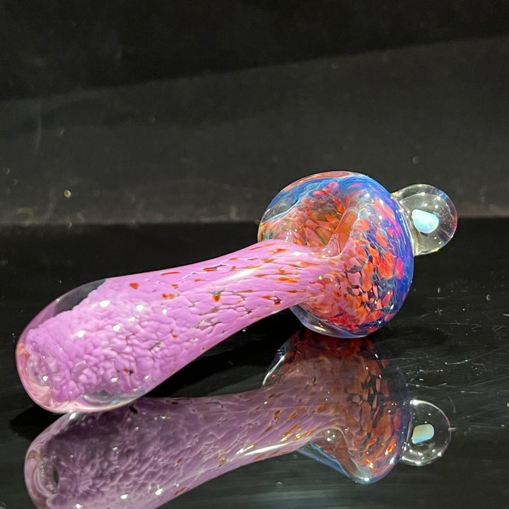 Purple Magic Opal Marble Pipe Glass Pipe Beezy Glass   