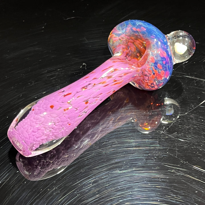 Purple Magic Opal Marble Pipe Glass Pipe Beezy Glass   