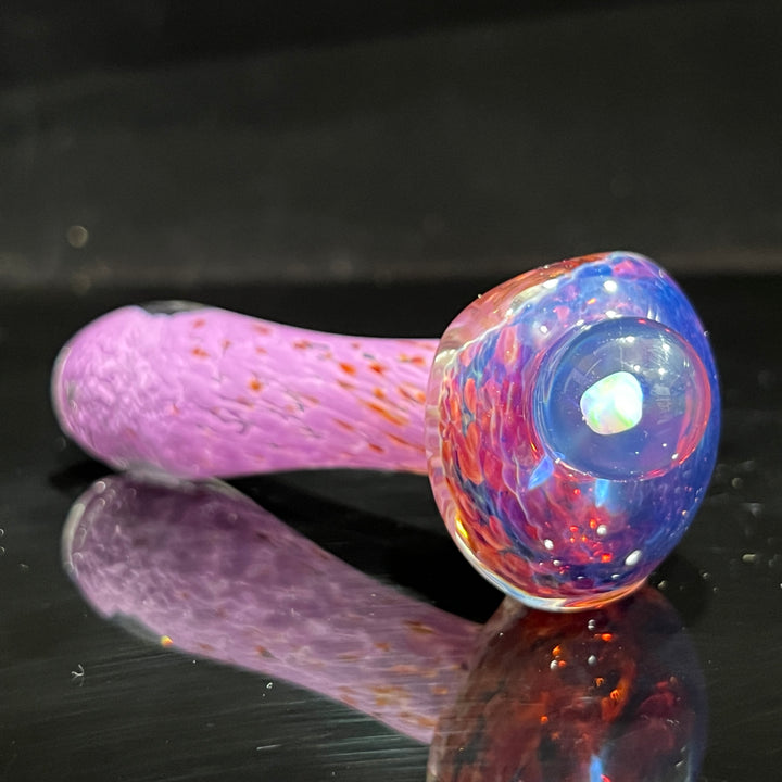 Purple Magic Opal Marble Pipe Glass Pipe Beezy Glass   