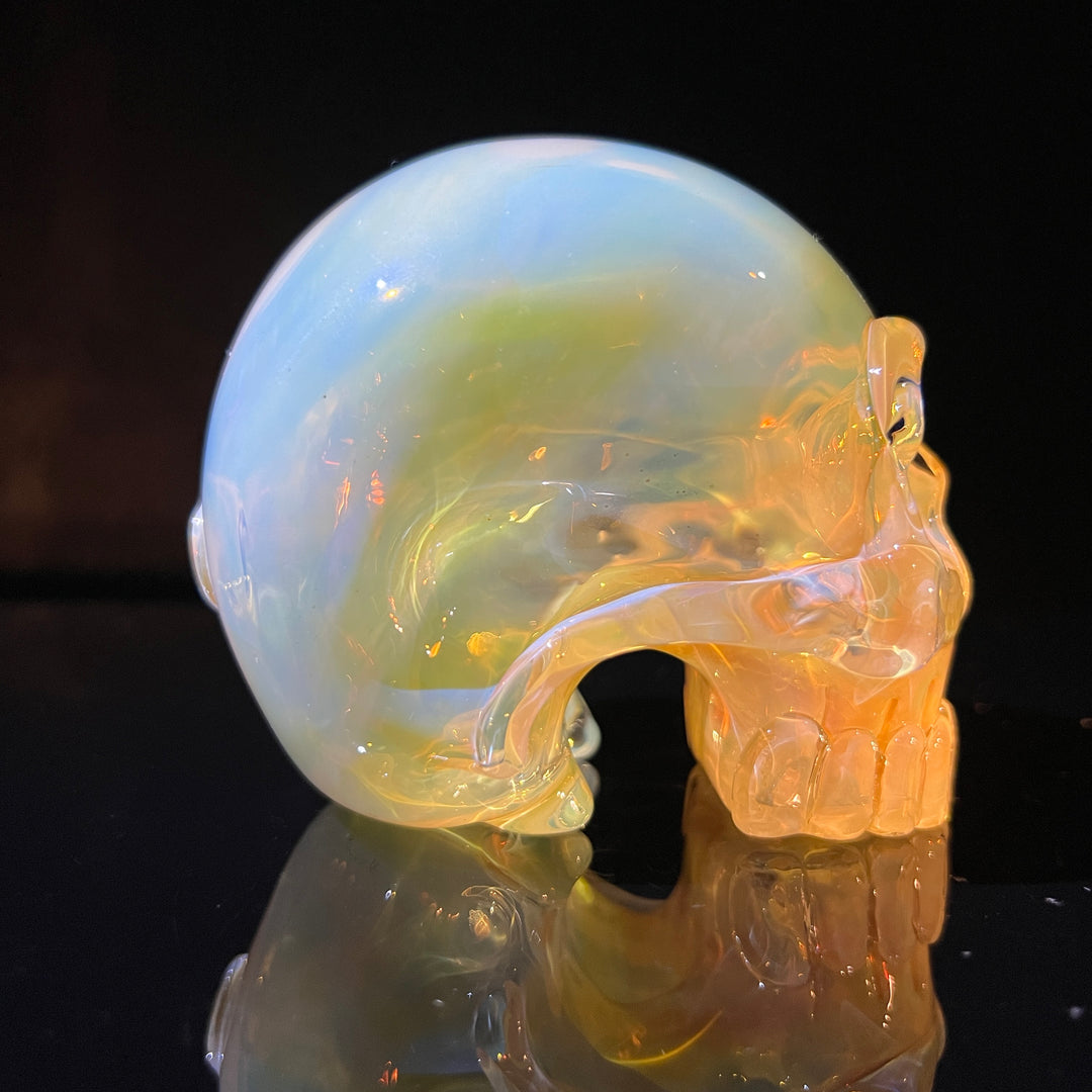 Glass Skull Pipe Glass Pipe Deviant Glass   