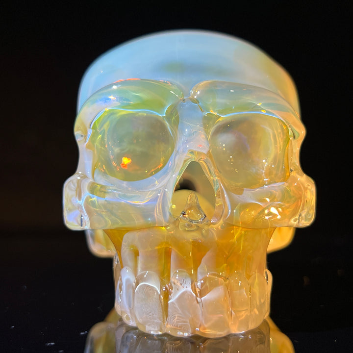 Glass Skull Pipe Glass Pipe Deviant Glass   