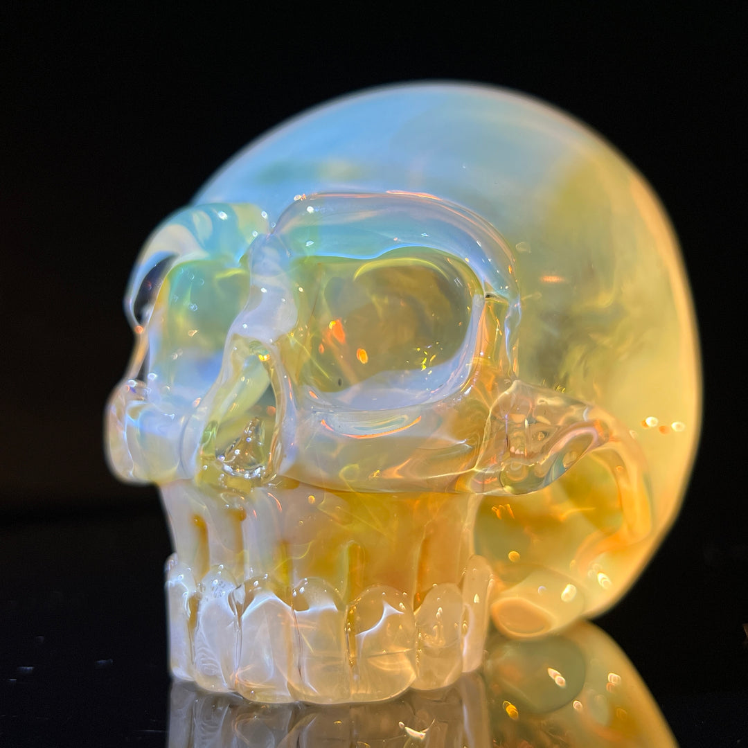 Glass Skull Pipe Glass Pipe Deviant Glass   