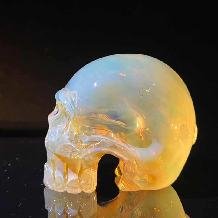 Glass Skull Pipe Glass Pipe Deviant Glass   