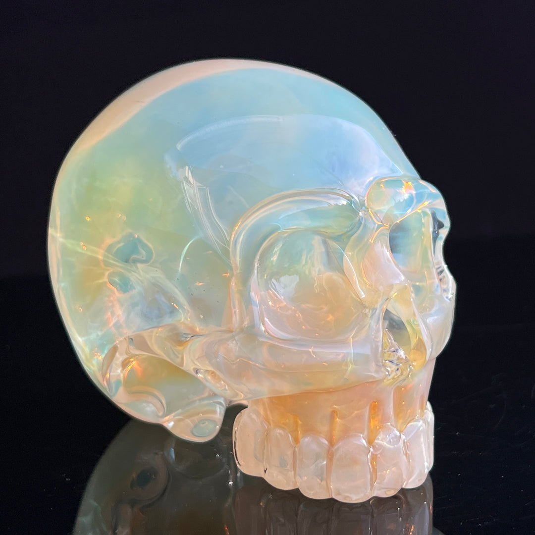 Glass Skull Pipe Glass Pipe Deviant Glass   