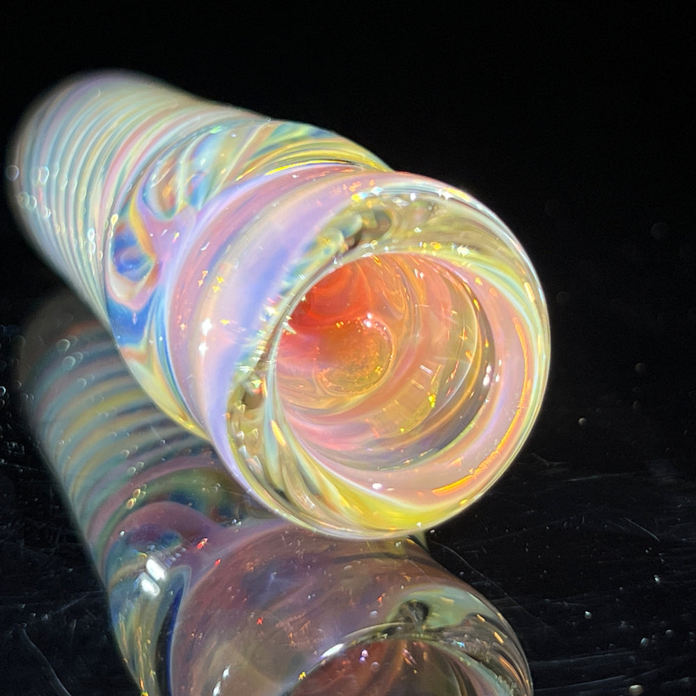 Thick Fume Chillum Glass Pipe Chuck Glass   