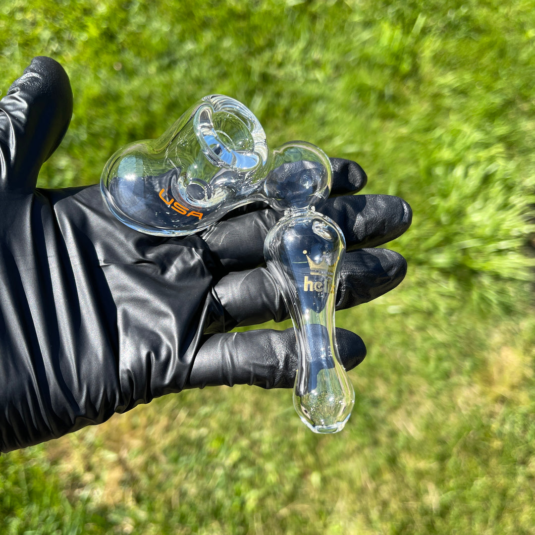 Helix Solo-Sidecar Glass Pipe American Helix   