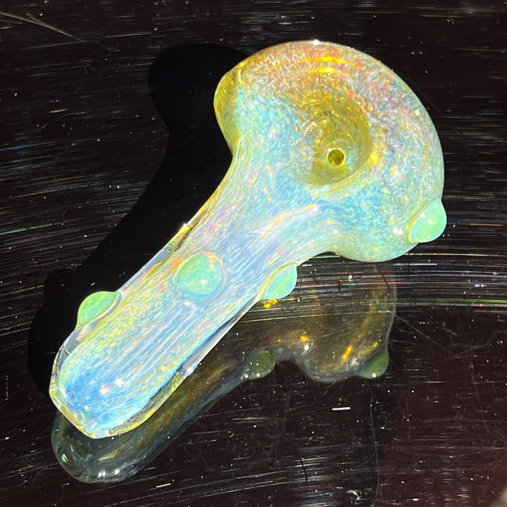 Mystery Aventurine Pipe Glass Pipe Chuck Glass   