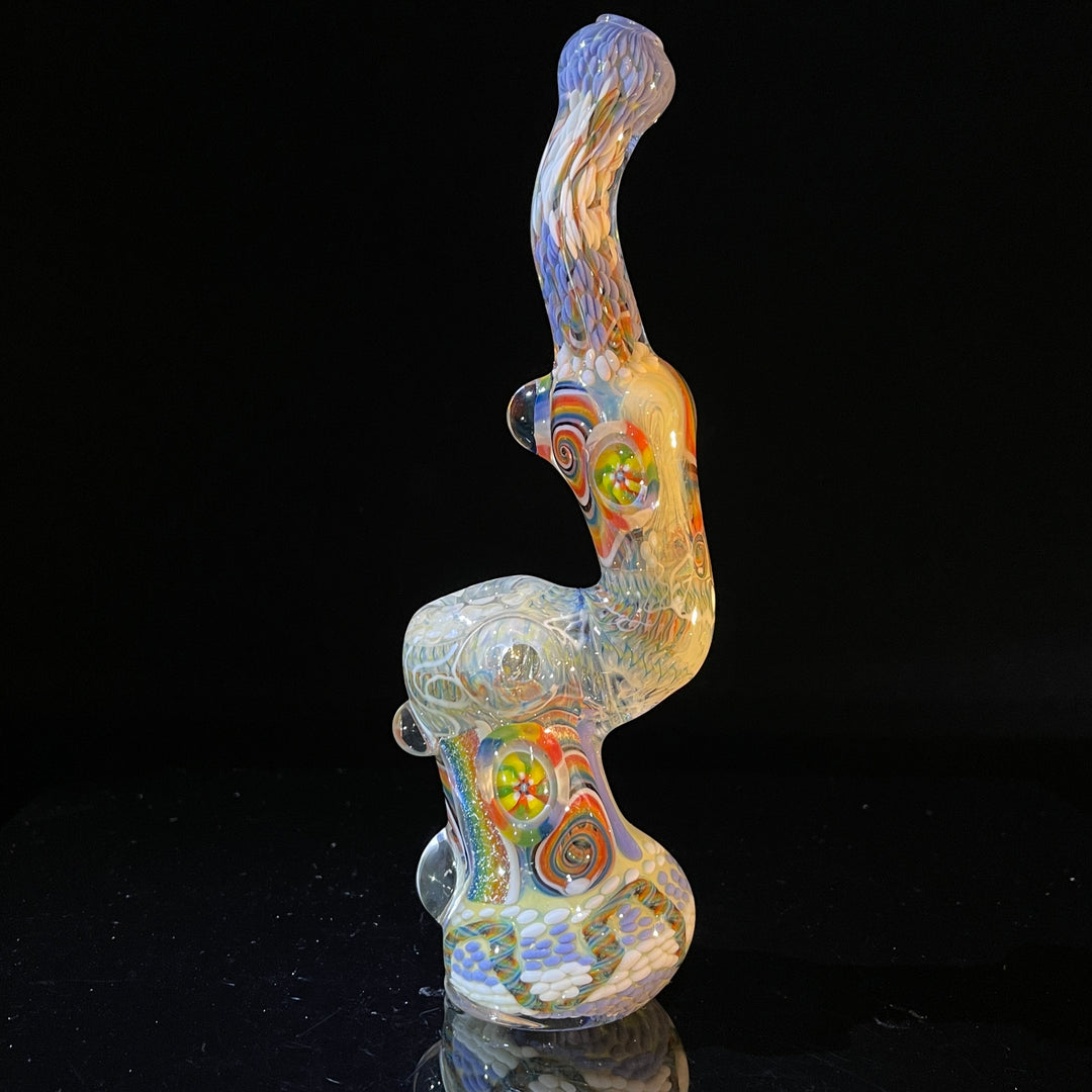 Glass Berry Cupcake Sherlock Bubbler Glass Pipe Glass Berry Cupcake   