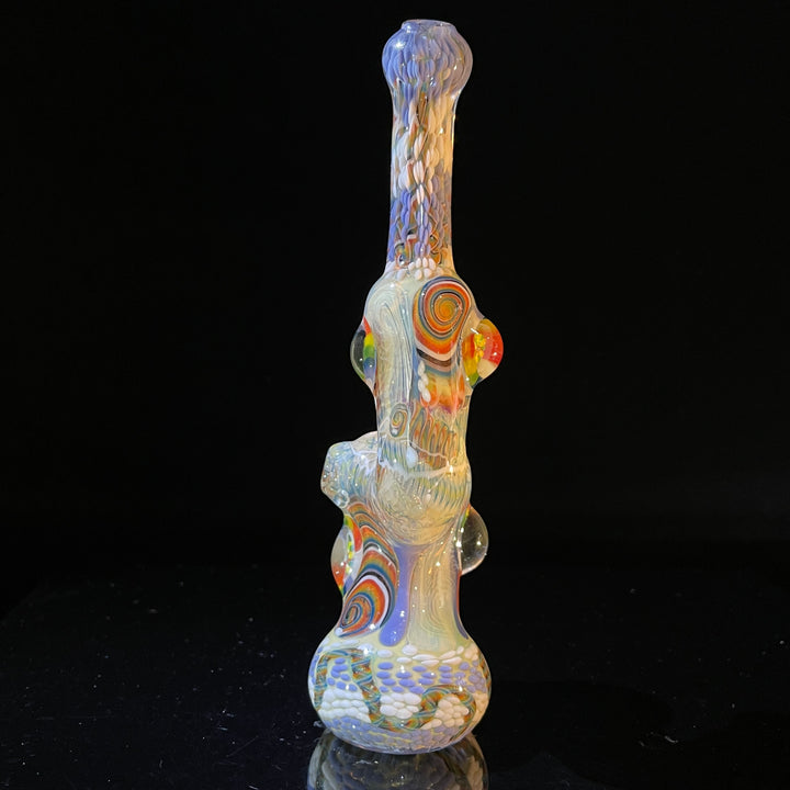 Glass Berry Cupcake Sherlock Bubbler Glass Pipe Glass Berry Cupcake   
