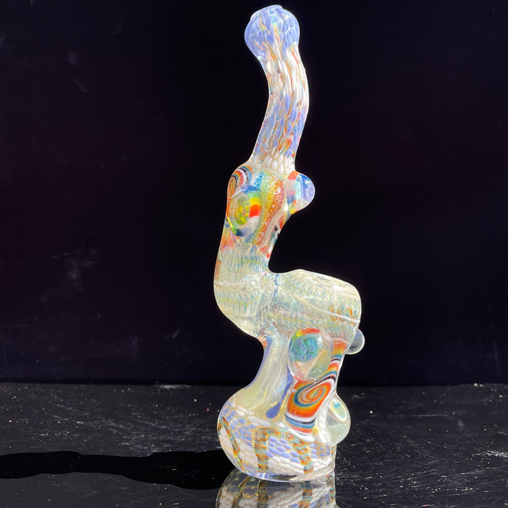 Glass Berry Cupcake Sherlock Bubbler Glass Pipe Glass Berry Cupcake   
