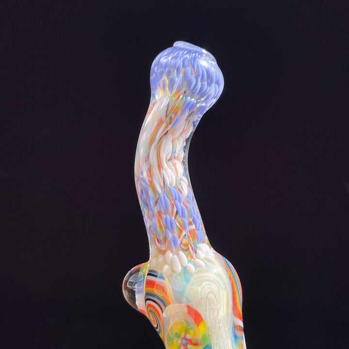 Glass Berry Cupcake Sherlock Bubbler Glass Pipe Glass Berry Cupcake   