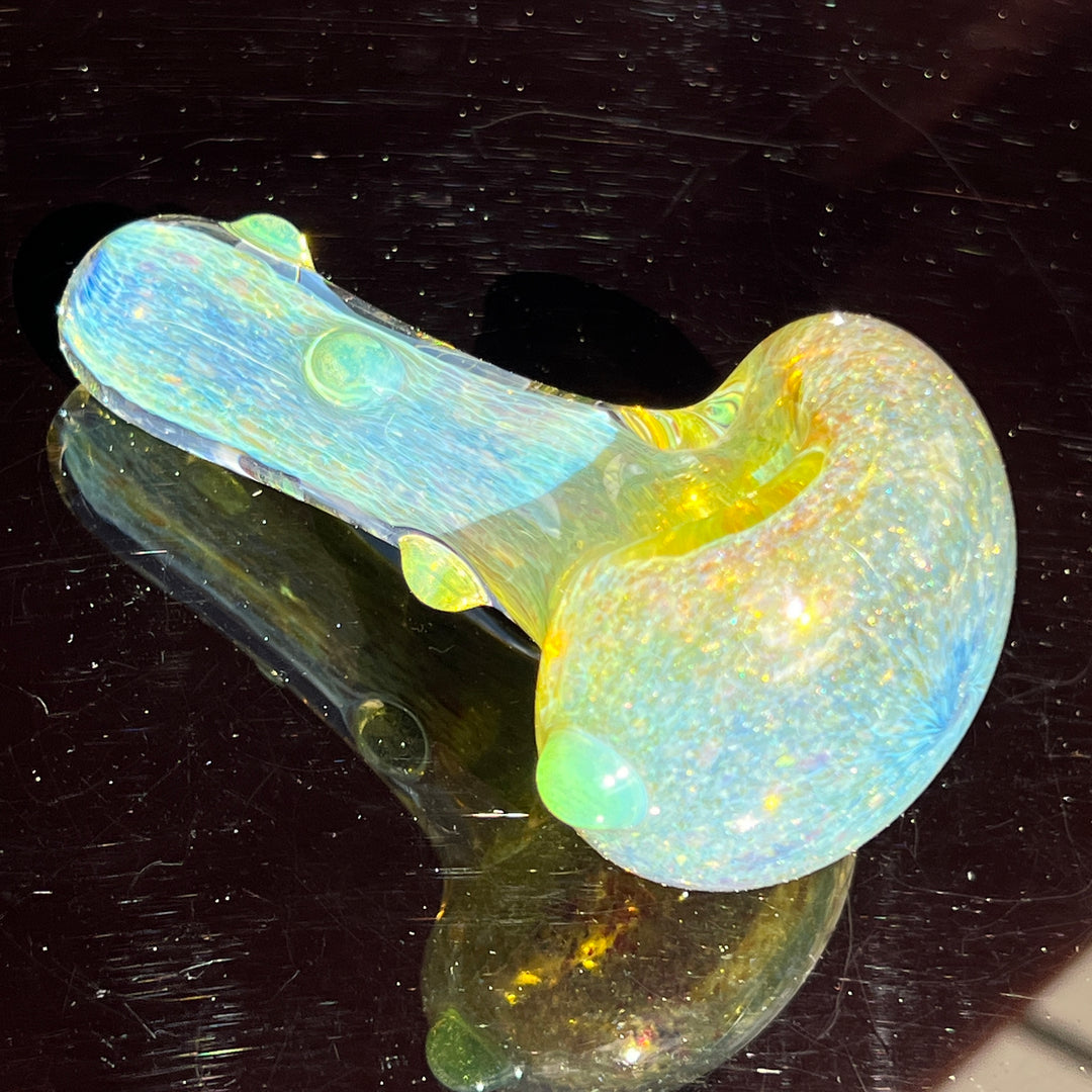 Mystery Aventurine Pipe Glass Pipe Chuck Glass   