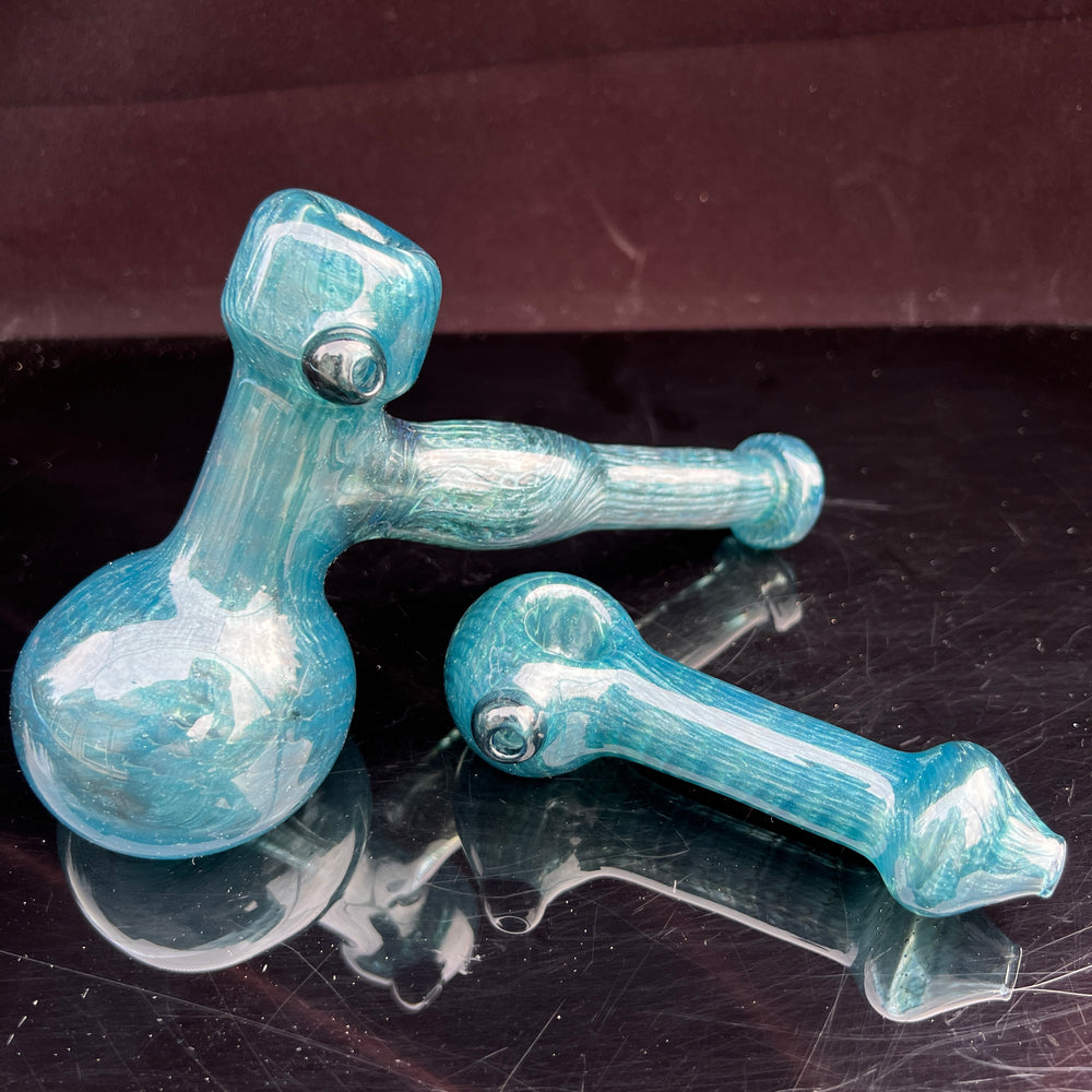 Unobtanium Hammer Bubbler Combo Glass Pipe Cose Glass   