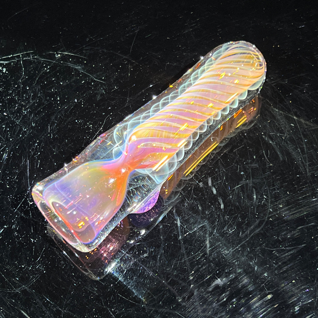 Thick Fume Chillum Glass Pipe Chuck Glass   