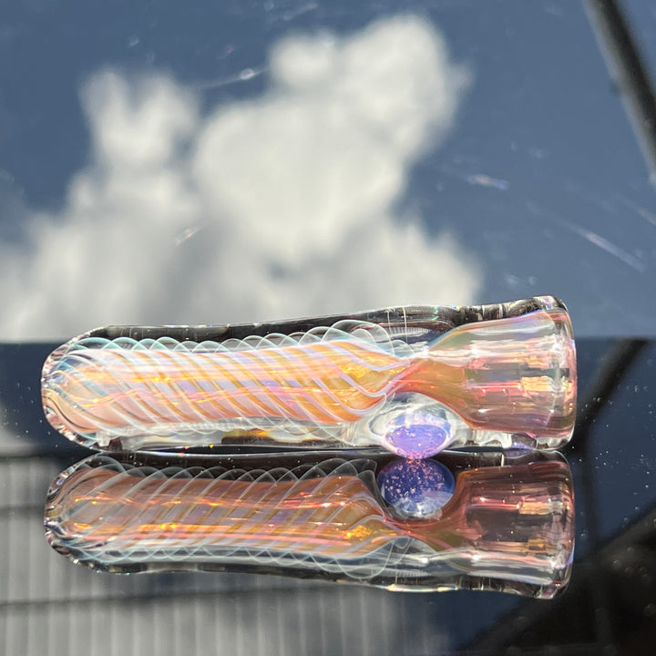 Thick Fume Chillum Glass Pipe Chuck Glass   