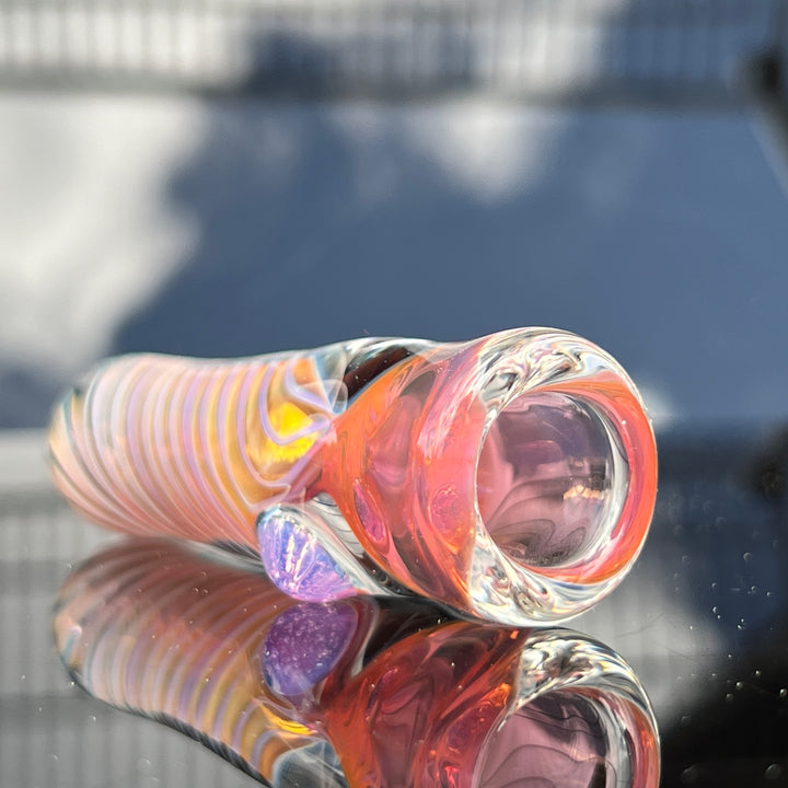 Thick Fume Chillum Glass Pipe Chuck Glass   