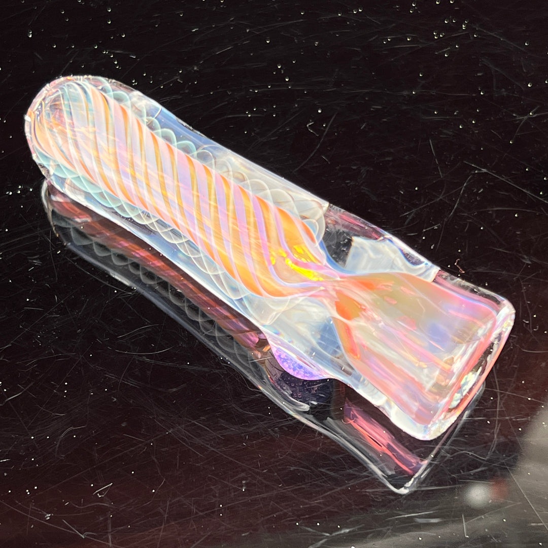 Thick Fume Chillum Glass Pipe Chuck Glass   