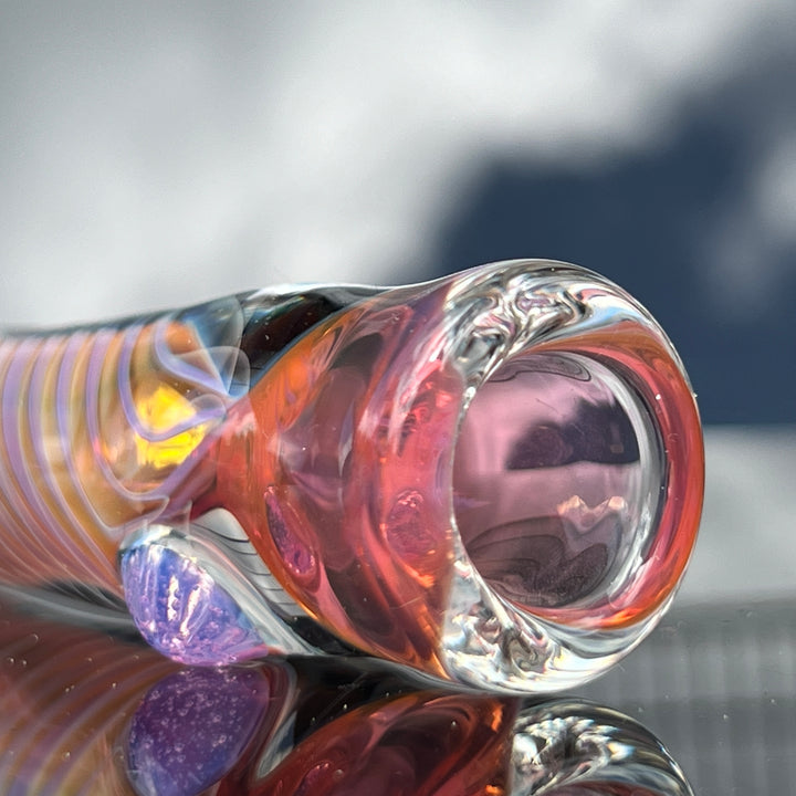 Thick Fume Chillum Glass Pipe Chuck Glass   