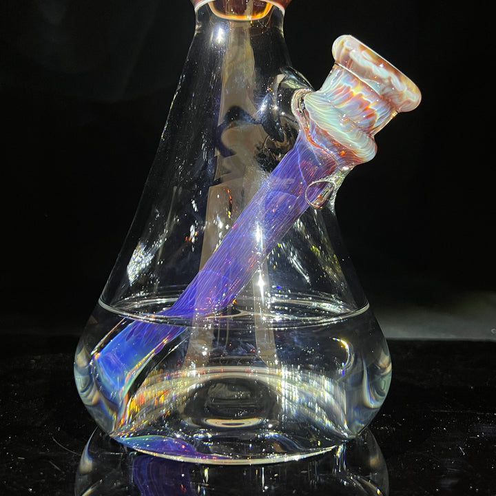 11" Purple Nebula Bong Glass Pipe Tako Glass   
