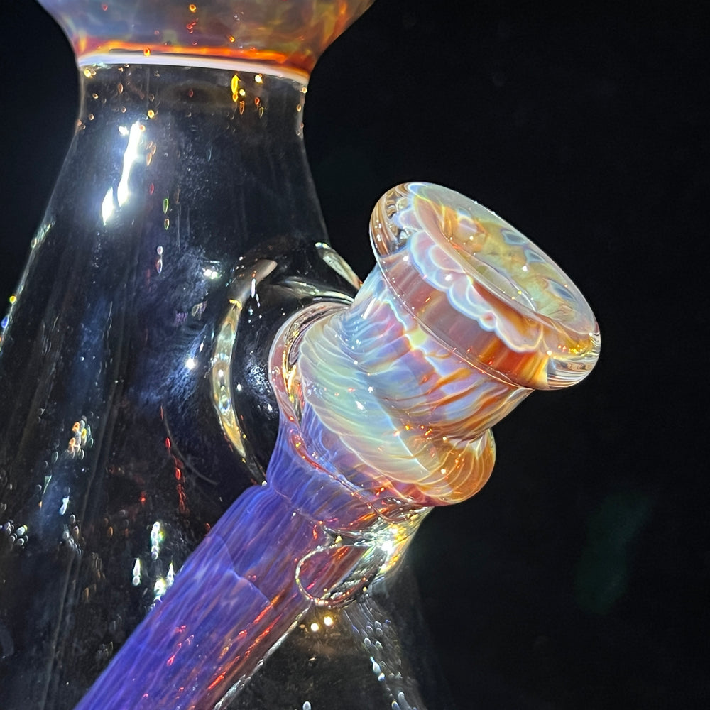 11" Purple Nebula Bong Glass Pipe Tako Glass   