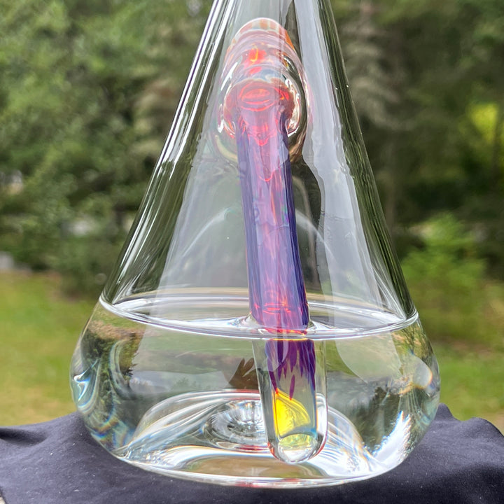 11" Purple Nebula Bong Glass Pipe Tako Glass   