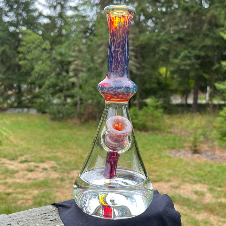 11" Purple Nebula Bong Glass Pipe Tako Glass   