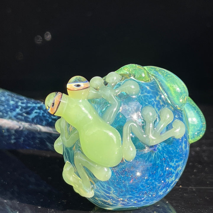 Slime Mushroom Frog Spoon Glass Pipe Beezy Glass   