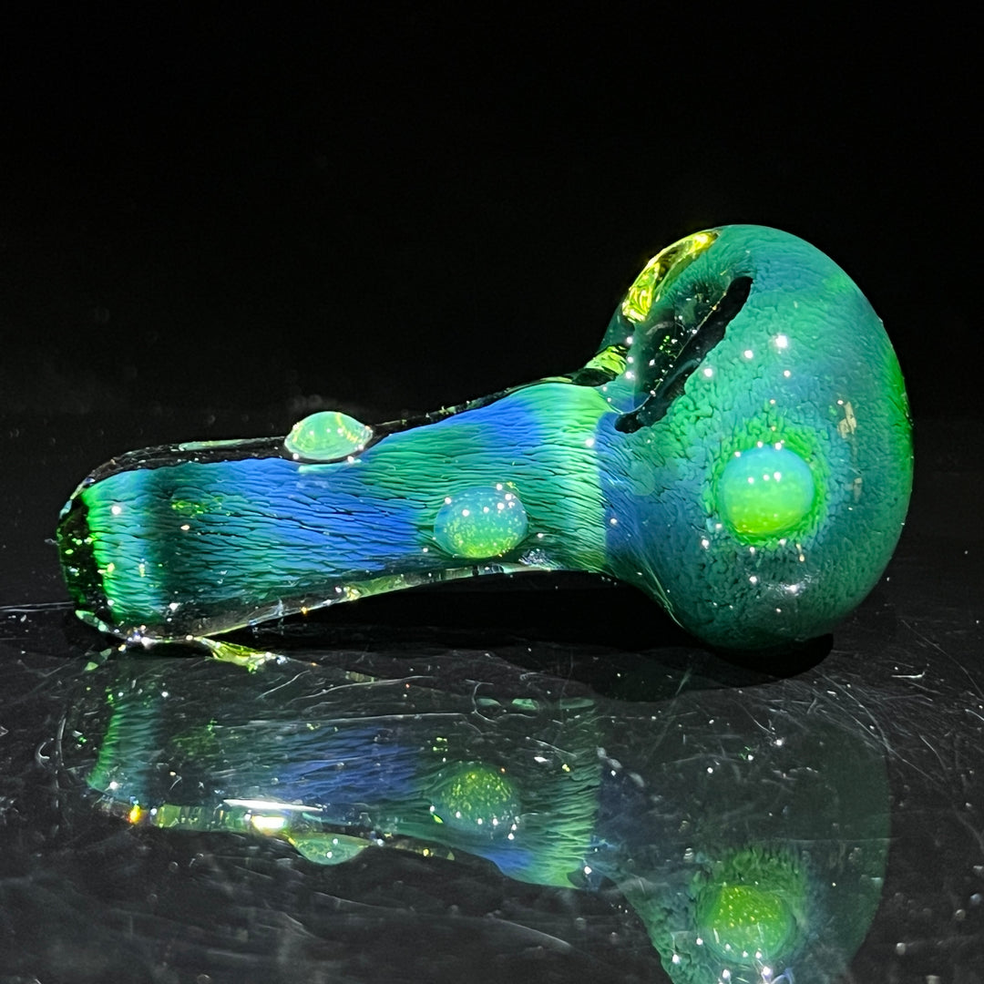 Thick Exp Green Pipe Glass Pipe Chuck Glass   