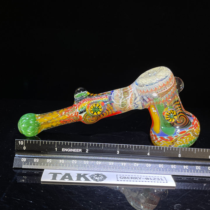 Glass Berry Cupcake Hammer Bubbler Glass Pipe Glass Berry Cupcake   