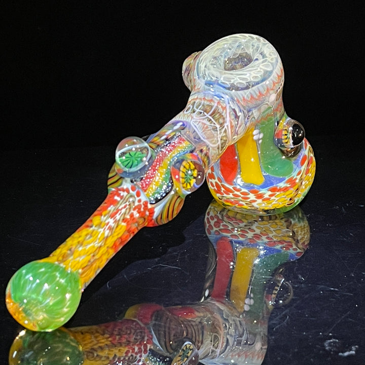 Glass Berry Cupcake Hammer Bubbler Glass Pipe Glass Berry Cupcake   