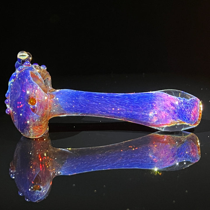 Purple Magic Frog Spoon Glass Pipe Beezy Glass   