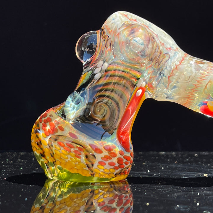 Glass Berry Cupcake Hammer Bubbler Glass Pipe Glass Berry Cupcake   