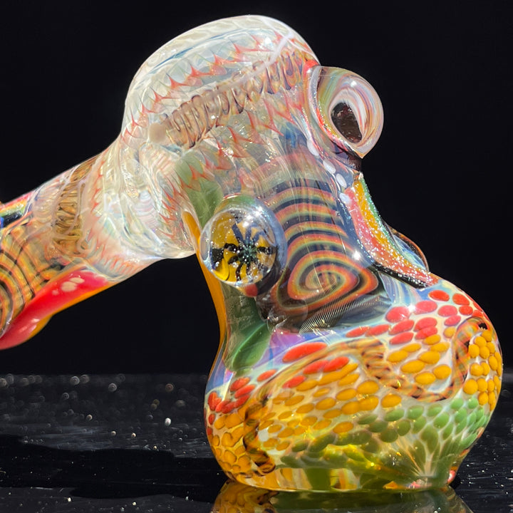 Glass Berry Cupcake Hammer Bubbler Glass Pipe Glass Berry Cupcake   
