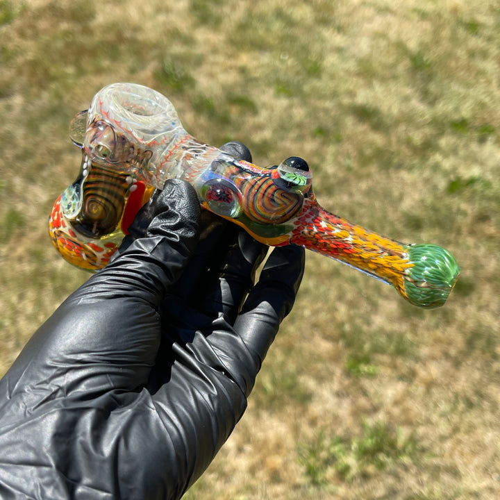 Glass Berry Cupcake Hammer Bubbler Glass Pipe Glass Berry Cupcake   
