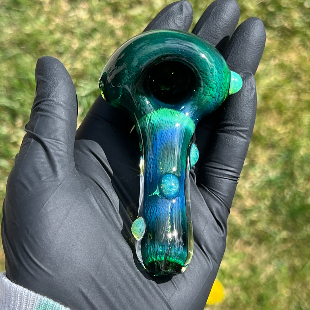 Thick Exp Green Pipe Glass Pipe Chuck Glass   