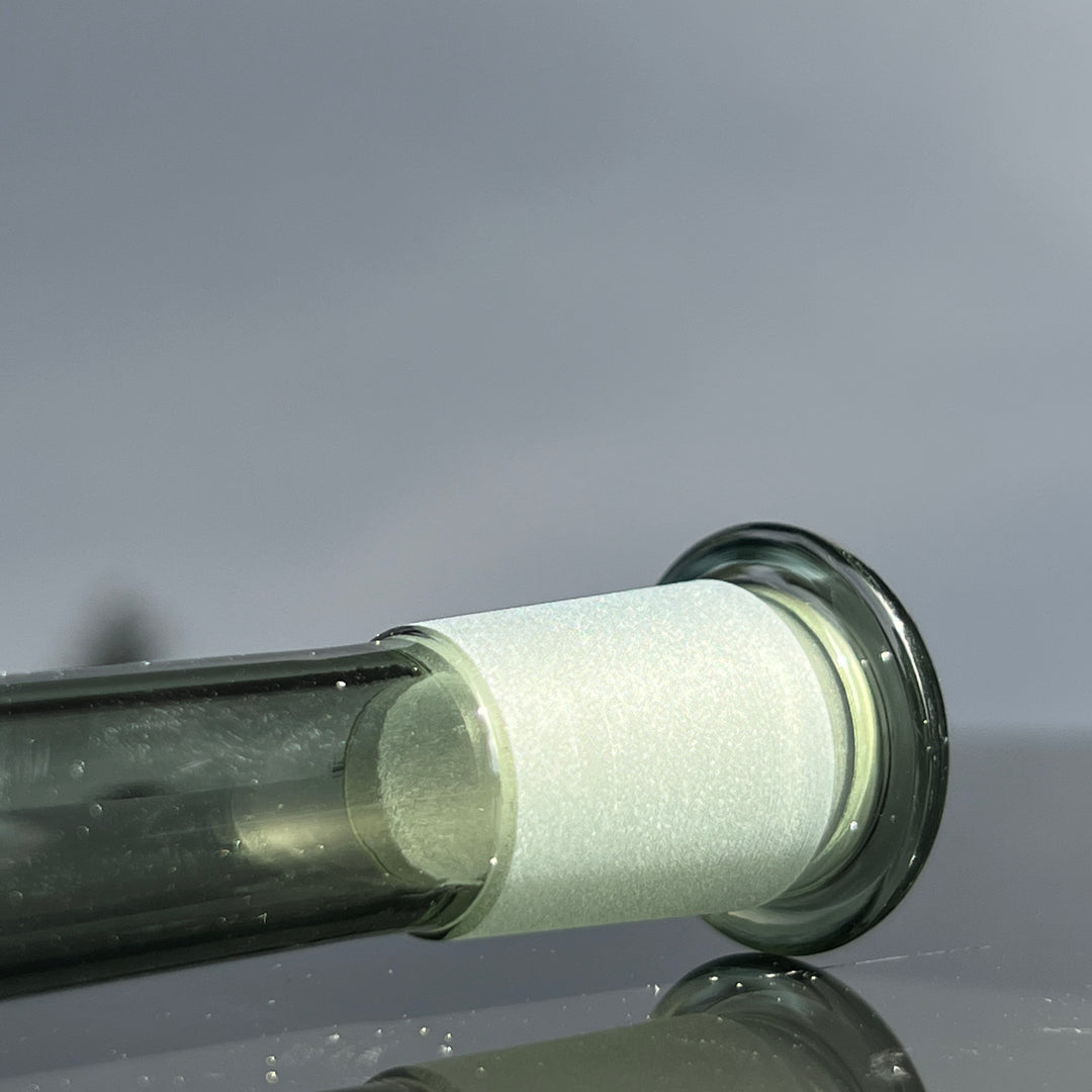 14mm Transparent Black Tako Logo Downstem Accessory Tako Glass