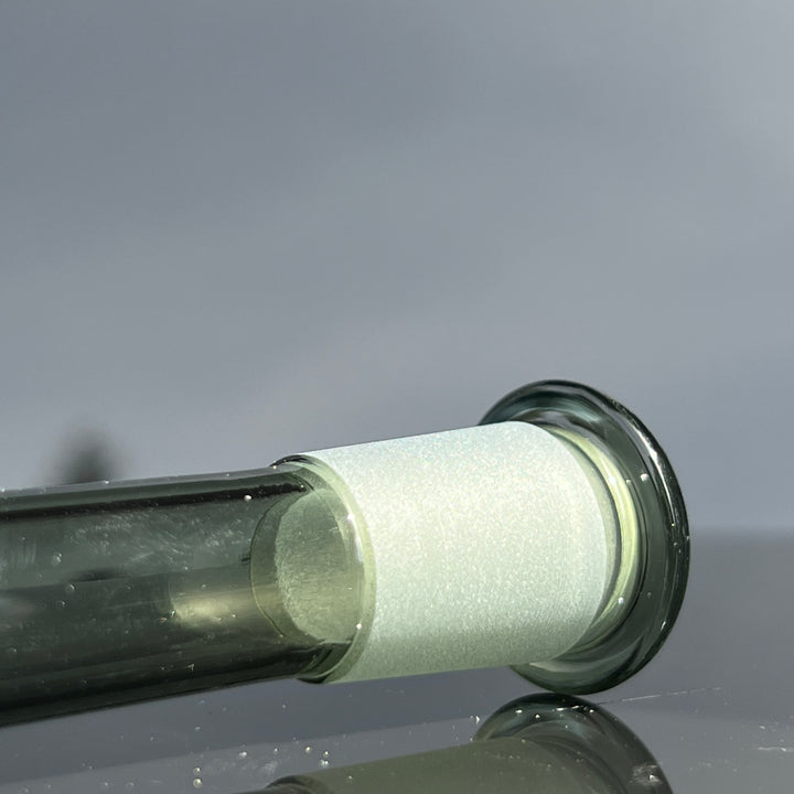 14mm Transparent Black Tako Logo Downstem Accessory Tako Glass