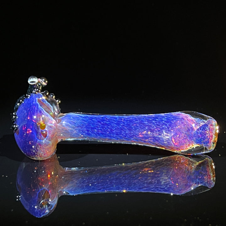 Purple Magic Frog Spoon Glass Pipe Beezy Glass   