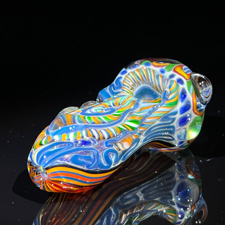 Inside Out Chonker Pipe Glass Pipe Pattymelt Glass   