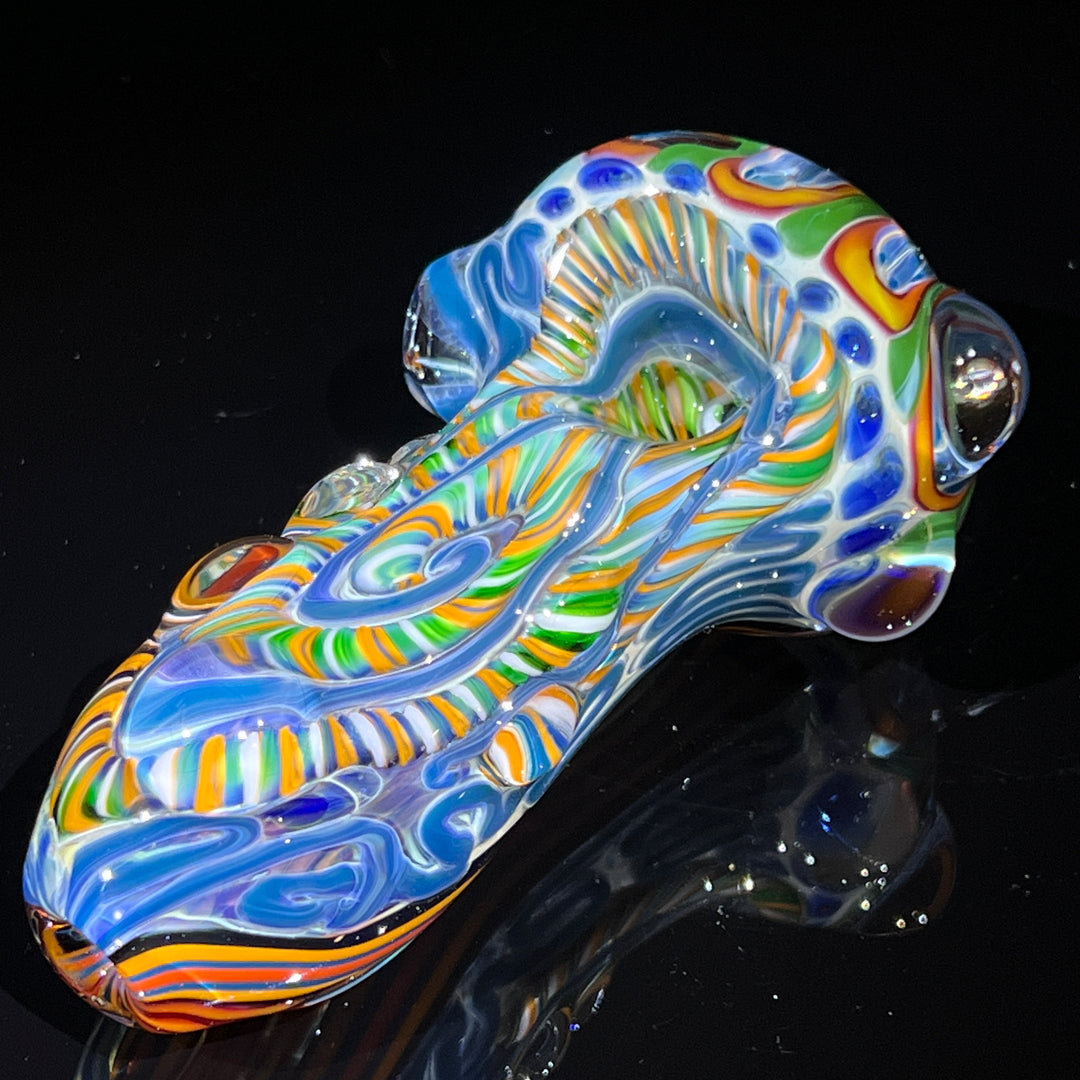 Inside Out Chonker Pipe Glass Pipe Pattymelt Glass   