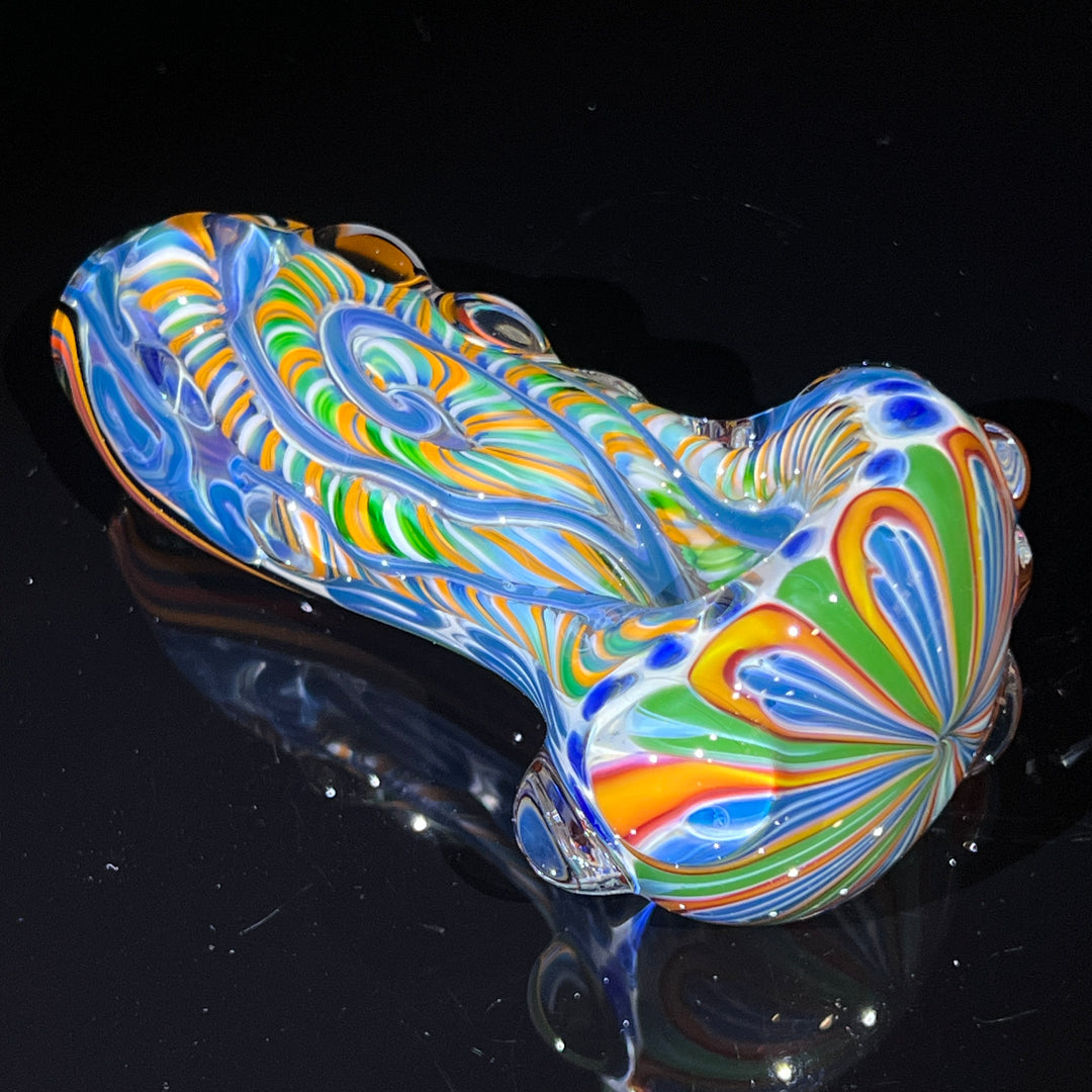 Inside Out Chonker Pipe Glass Pipe Pattymelt Glass   