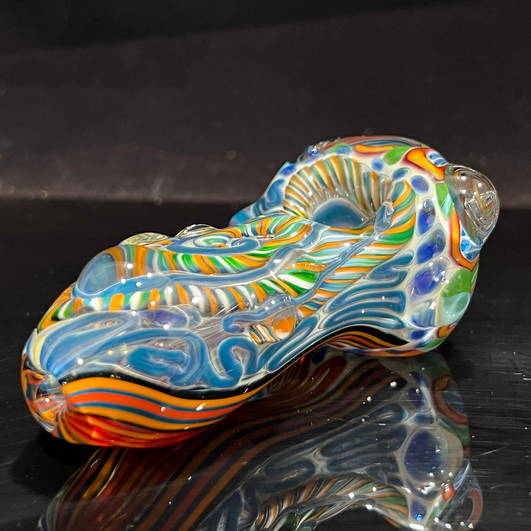 Inside Out Chonker Pipe Glass Pipe Pattymelt Glass   